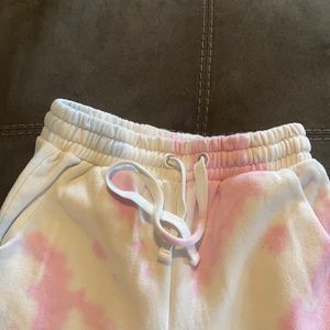 C’est toi tie dye joggers